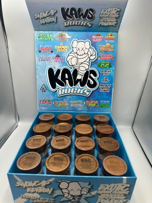 kaws rocks snowcap